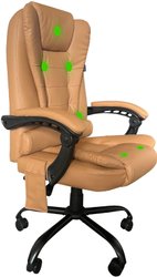 Офисное кресло CACTUS CS-CHR-OC05M-BR (бежевый) – изображение в каталоге