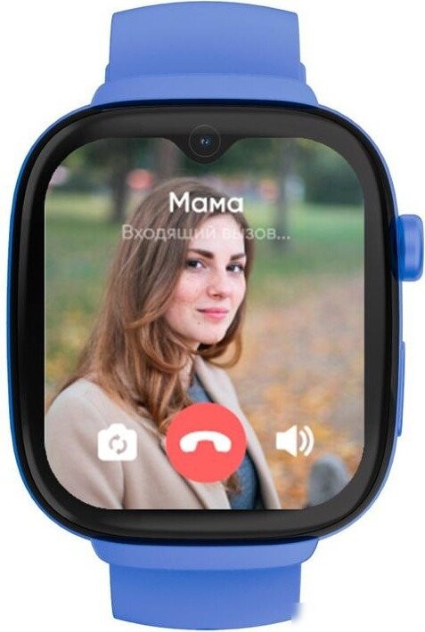 Детские умные часы Elari KidGram 4G (синий) – фото товара