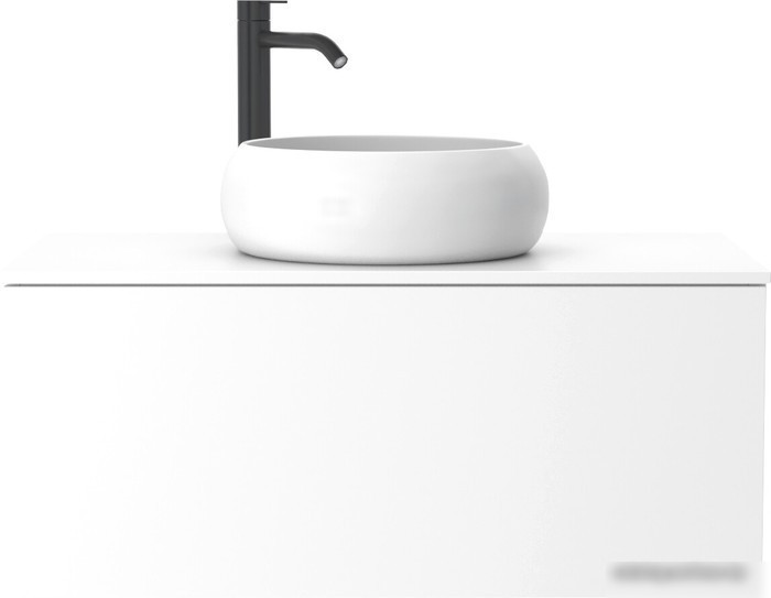 ЗОВ Тумба под умывальник Кито 70 K70LA0MWMC (аттик/белый матовый) – фото товара