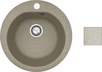Кухонная мойка БелЭворс Nika (темно-бежевый, без сифона) - изображение в каталоге