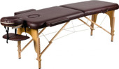 Массажный стол Atlas Sport складной 2-с 60 см деревянный (коричневый) – изображение в каталоге