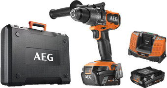 Ударная дрель-шуруповерт AEG Powertools BSB 18C3BL-X02C 4935478937 (с 2-мя АКБ 2 Ач + 4 Ач, кейс) – изображение в каталоге