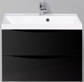 BelBagno Тумба под умывальник Marino-700-2C-SO-NL-P (nero laccato lucido) – изображение в каталоге