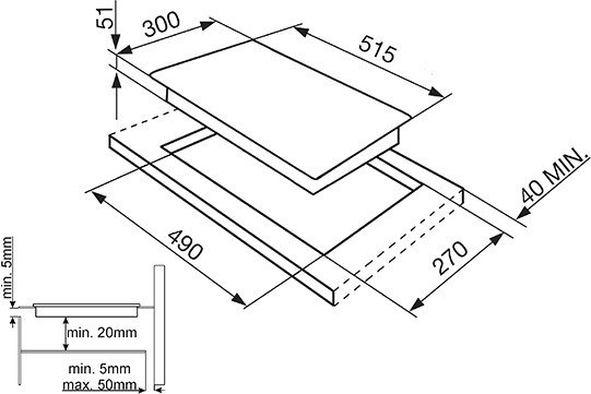 Варочная панель Smeg SI5322B - фото товара
