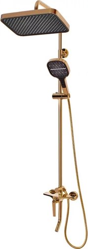 Душевая система Hansberge H5068 (золото глянец) - изображение в каталоге