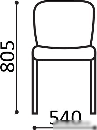 Офисный стул Brabix Iso CF-005 (кожзам, бежевый) – фото товара