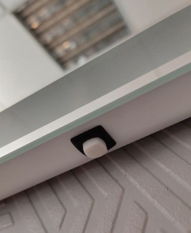 Пекам Зеркало Vesta Fly 90x75 VestaFly-90x75 (с подсветкой и механической клавишей включения) – фото товара