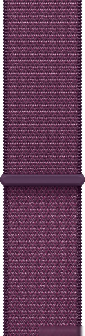 Умные часы Apple Watch Series 10 46 мм (алюминиевый корпус, розовое золото/сливовый, нейлоновый ремешок) – фото товара