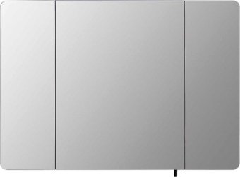 Акватон Шкаф с зеркалом для ванной Ар-Деко 85 1A280602DD6E0 (кашемир) – изображение в каталоге