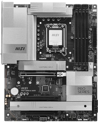 Материнская плата MSI Pro Z890-A WiFi – изображение в каталоге