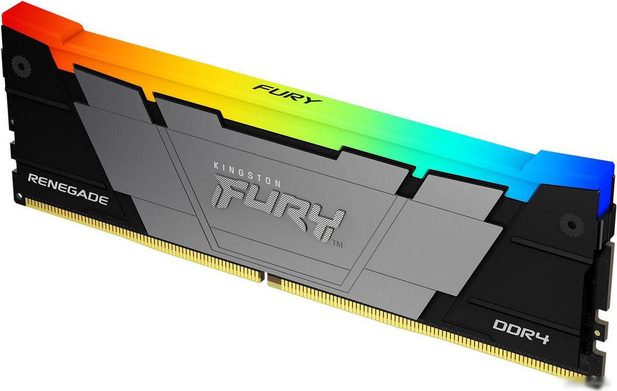 Оперативная память Kingston FURY Renegade RGB 8ГБ DDR4 3200МГц KF432C16RB2A/8 – фото товара