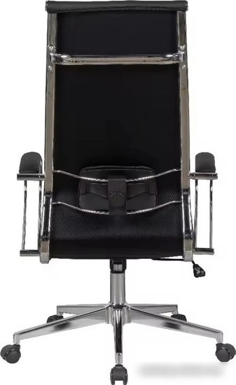 Кресло SitUp Mike chrome (экокожа Black/Black) – фото товара