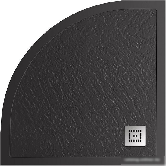 Душевой поддон BelBagno TRAY-MR-UNO-R-90-550-35-NERO-CR 90x90 - изображение в каталоге