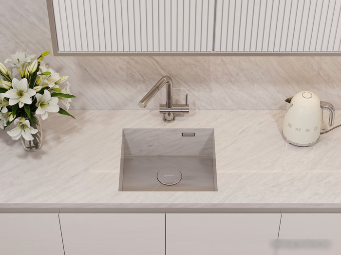 Кухонная мойка Omoikiri Kasen 48-26 INT LG (светлое золото) - фото товара