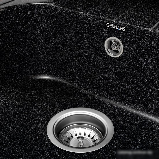 Кухонная мойка Gerhans B20 (черный) - фото товара