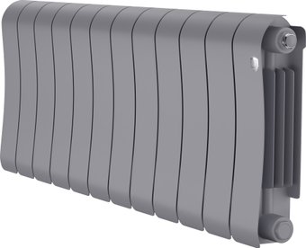 Биметаллический радиатор Royal Thermo Infinity 300 Silver Satin - 12 секций - изображение в каталоге