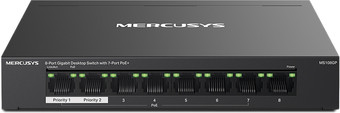 Неуправляемый коммутатор Mercusys MS108GP – изображение в каталоге