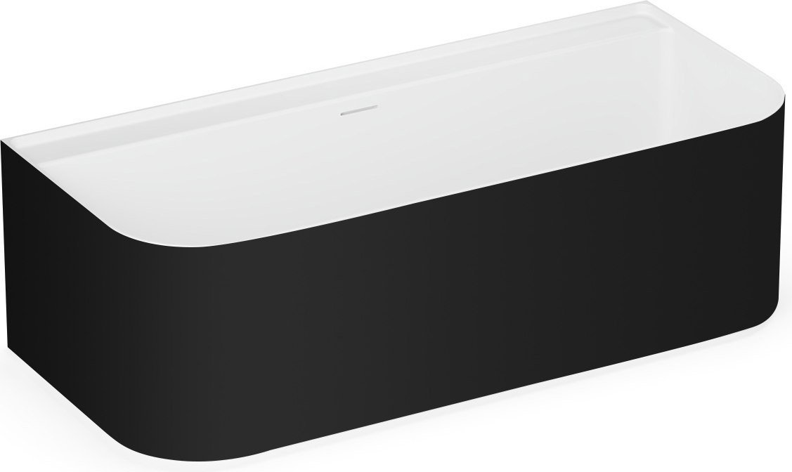 Ванна Belux Атланта ВА-1700 (19, черный матовый/Solid Surface) - фото товара