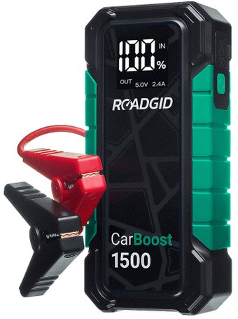 Портативное пусковое устройство Roadgid CarBoost 1500 – изображение в каталоге