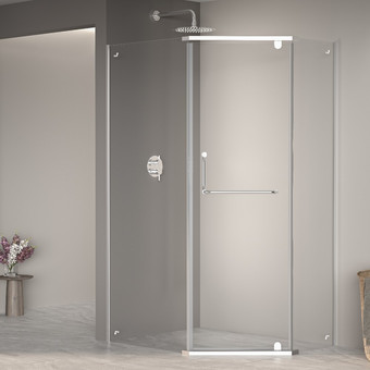 Душевой уголок RGW PA-091 35089189-11 80x90 (хром/прозрачное стекло) - изображение в каталоге