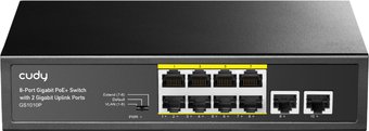 Неуправляемый коммутатор Cudy GS1010P 1.0 – изображение в каталоге