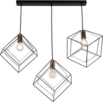 Подвесная люстра Imex MD.0830-3-P BK+FGD – изображение в каталоге