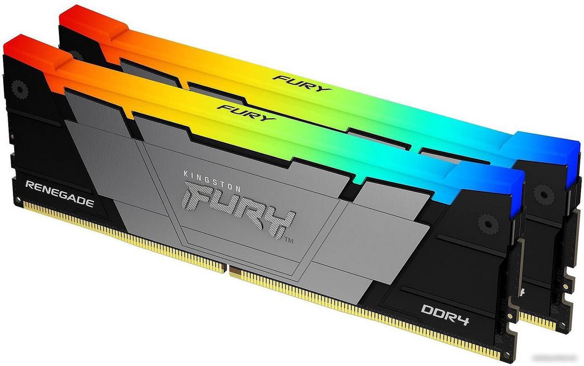 Оперативная память Kingston FURY Renegade RGB 8ГБ DDR4 3200МГц KF432C16RB2A/8 – фото товара