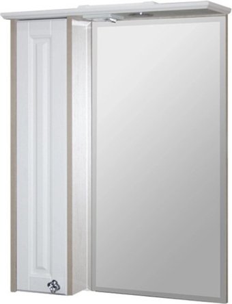Mixline Шкаф с зеркалом для ванной Версаль-55 554990 (с подсветкой) – изображение в каталоге