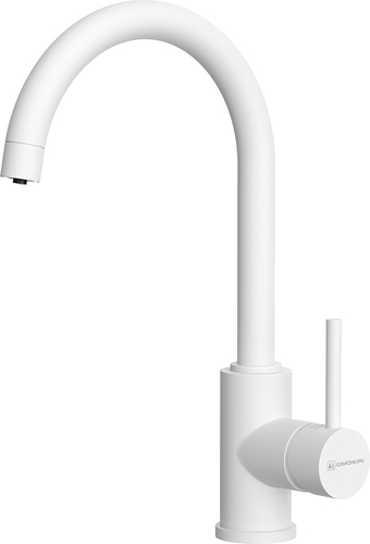 Смеситель Omoikiri SHINAGAWA 2 Plus-WH (белый) - изображение в каталоге