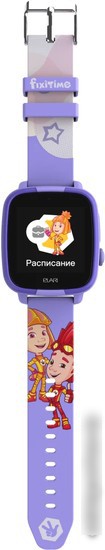 Умные часы Elari FixiTime Fun (сиреневый) – фото товара