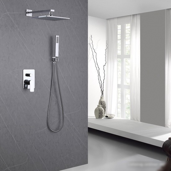 Душевая система Abber Wasser Kreis AF8018 (хром) - фото товара