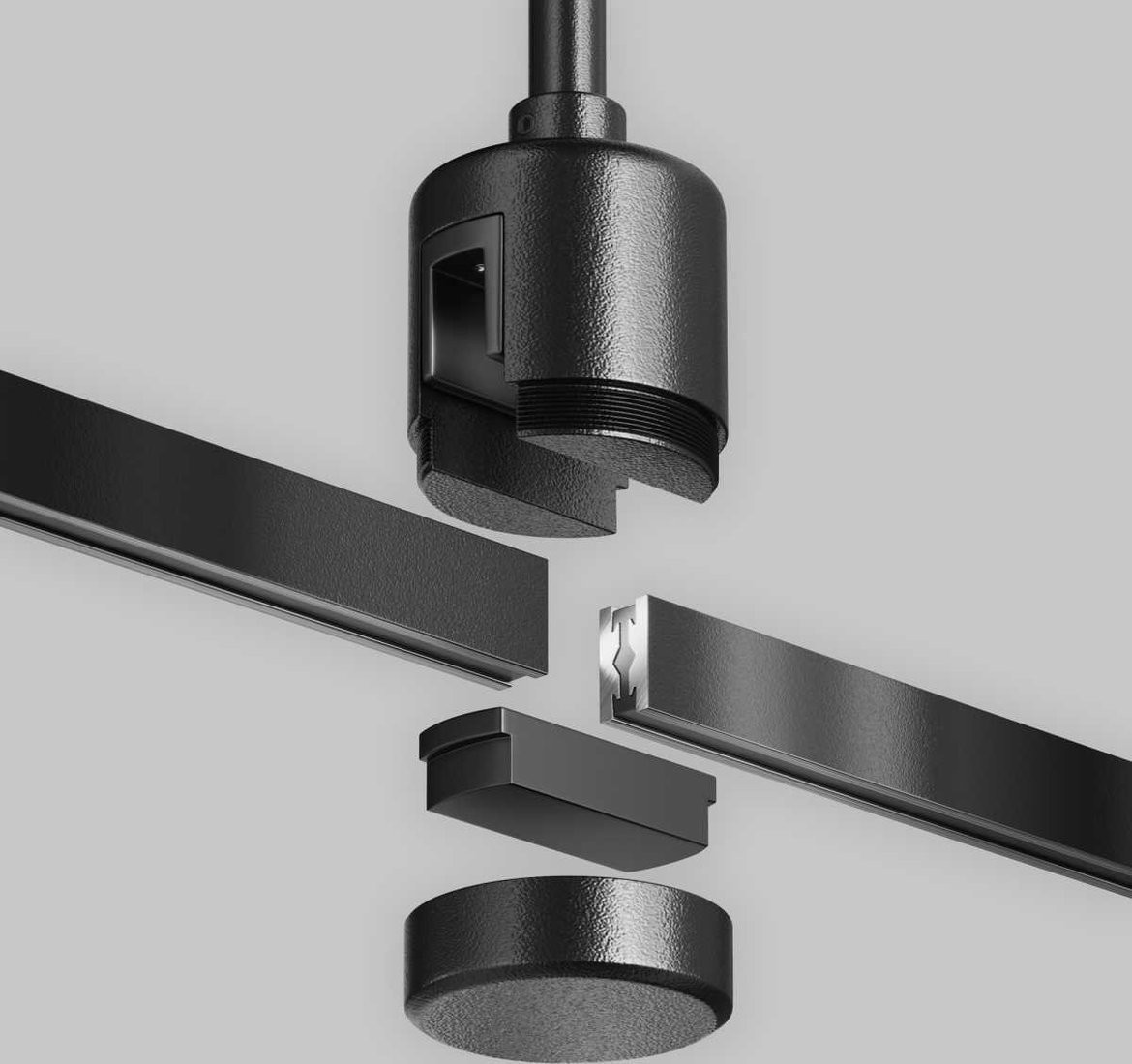 Крепеж для шинопровода Maytoni Technical Accessories for tracks Flarity TRA159C-IPC1-B – фото товара