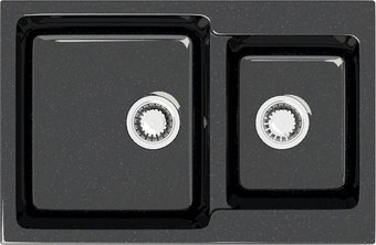 Кухонная мойка MARRBAXX Карельский камень модель 191/Q4 (черный) - изображение в каталоге