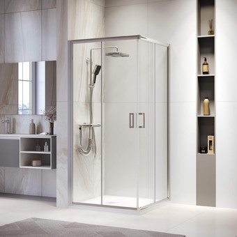 Душевой уголок RGW PA-39 03083999-11 90x90 (хром/прозрачное стекло) - изображение в каталоге