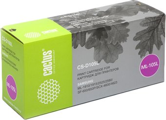 Картридж CACTUS CS-D105L (аналог Samsung MLT-D105L) – изображение в каталоге