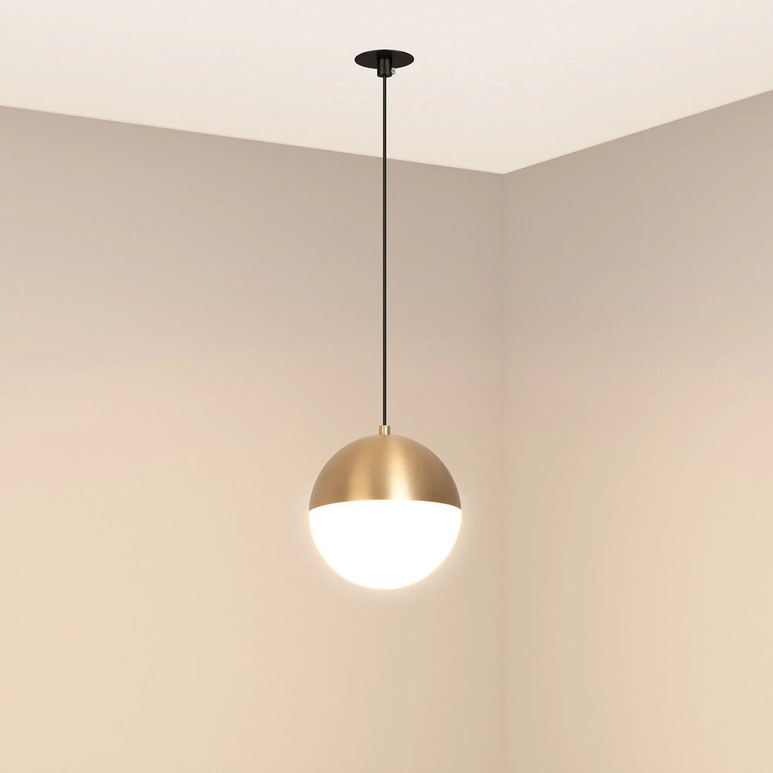 Подвесная люстра Arlight SP-EMISFERO-HANG-BUILT-R150-11W Warm3000 GD 170deg 056592 – фото товара
