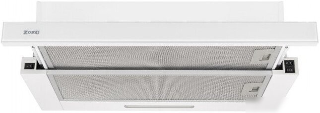 Кухонная вытяжка ZorG Slim 1030 60 M (белый) - фото товара