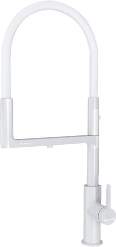 Смеситель Paulmark Tornado TO213402-431 (белый матовый) - изображение в каталоге