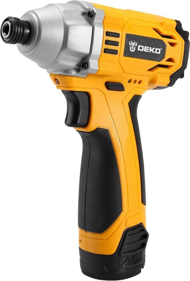 Deko SET 063-4107 (шуруповерт, винтоверт, 2 АКБ, кейс) – фото товара