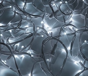 Новогодняя гирлянда ULED ULED-SL-100-24V-(W-F-W/W) – изображение в каталоге