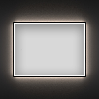 Wellsee Зеркало с фронтальной LED-подсветкой 7 Rays' Spectrum 172201290, 80 х 60 см (с сенсором и регулировкой яркости освещения) – изображение в каталоге