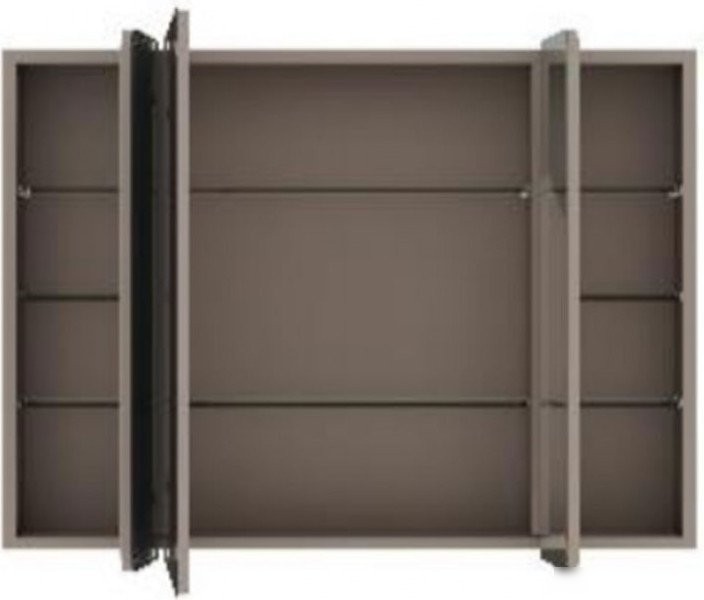 Акватон Шкаф с зеркалом для ванной Ар-Деко 85 1A280602DD6E0 (кашемир) – фото товара