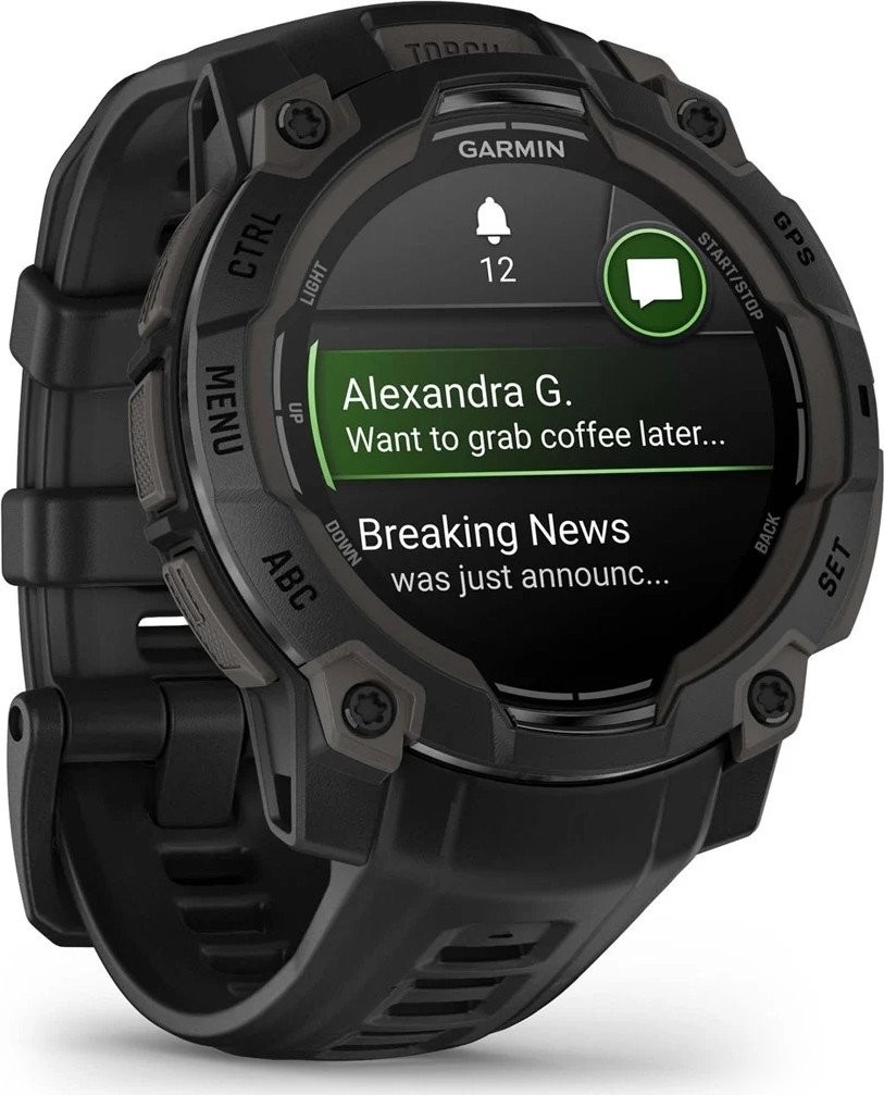 Умные часы Garmin Instinct 3 45 мм (черный) – фото товара