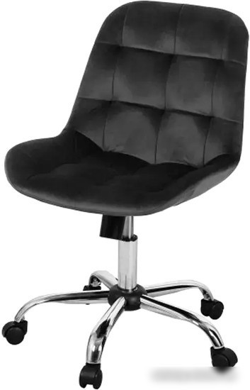 Офисное кресло СоюзРегионПоставка Тоскана-лифт СРП-333 (эмаль/велюр Velluto 20 черный) – изображение в каталоге