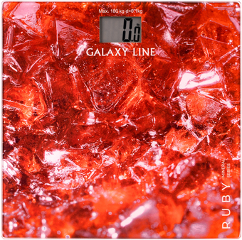 Напольные весы Galaxy Line GL4819 (рубин)