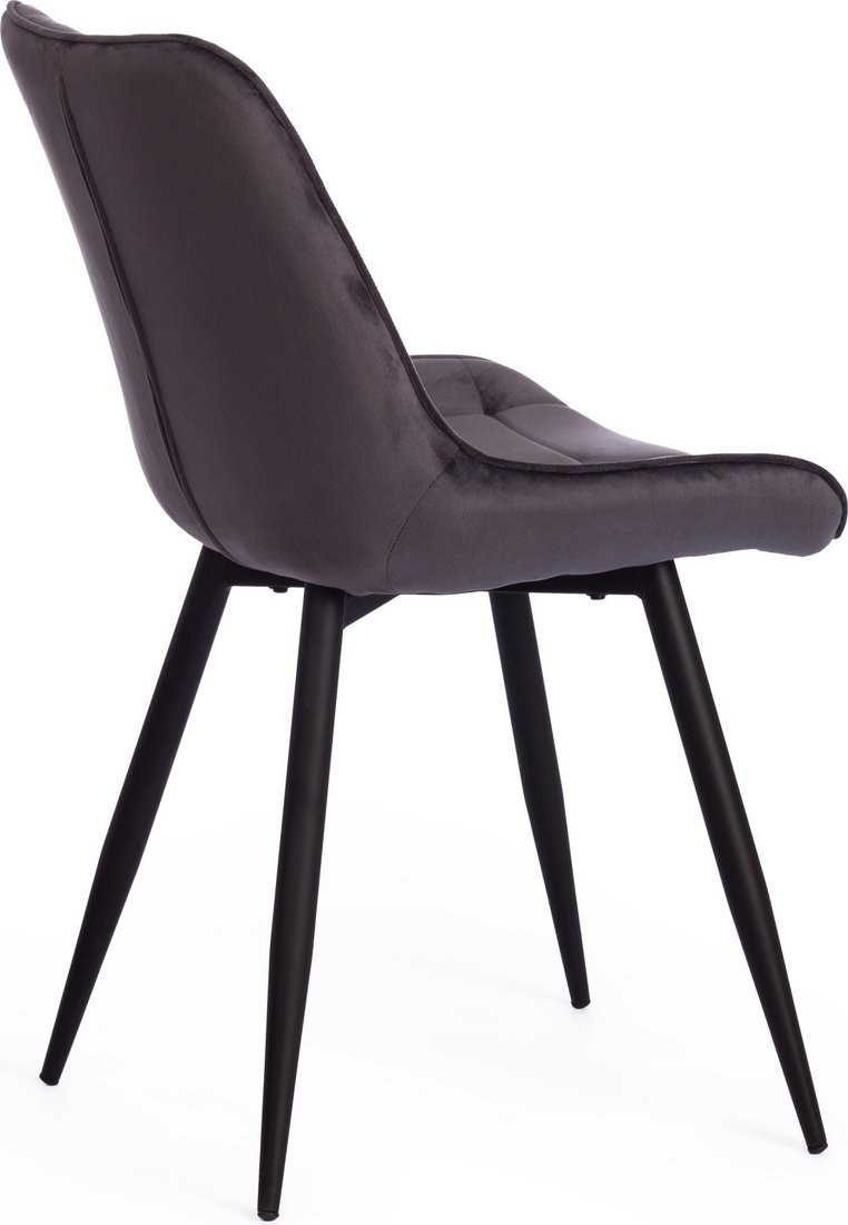 Стул TetChair Abruzzo металл/велюр (серый вельвет HLR-21) – фото товара