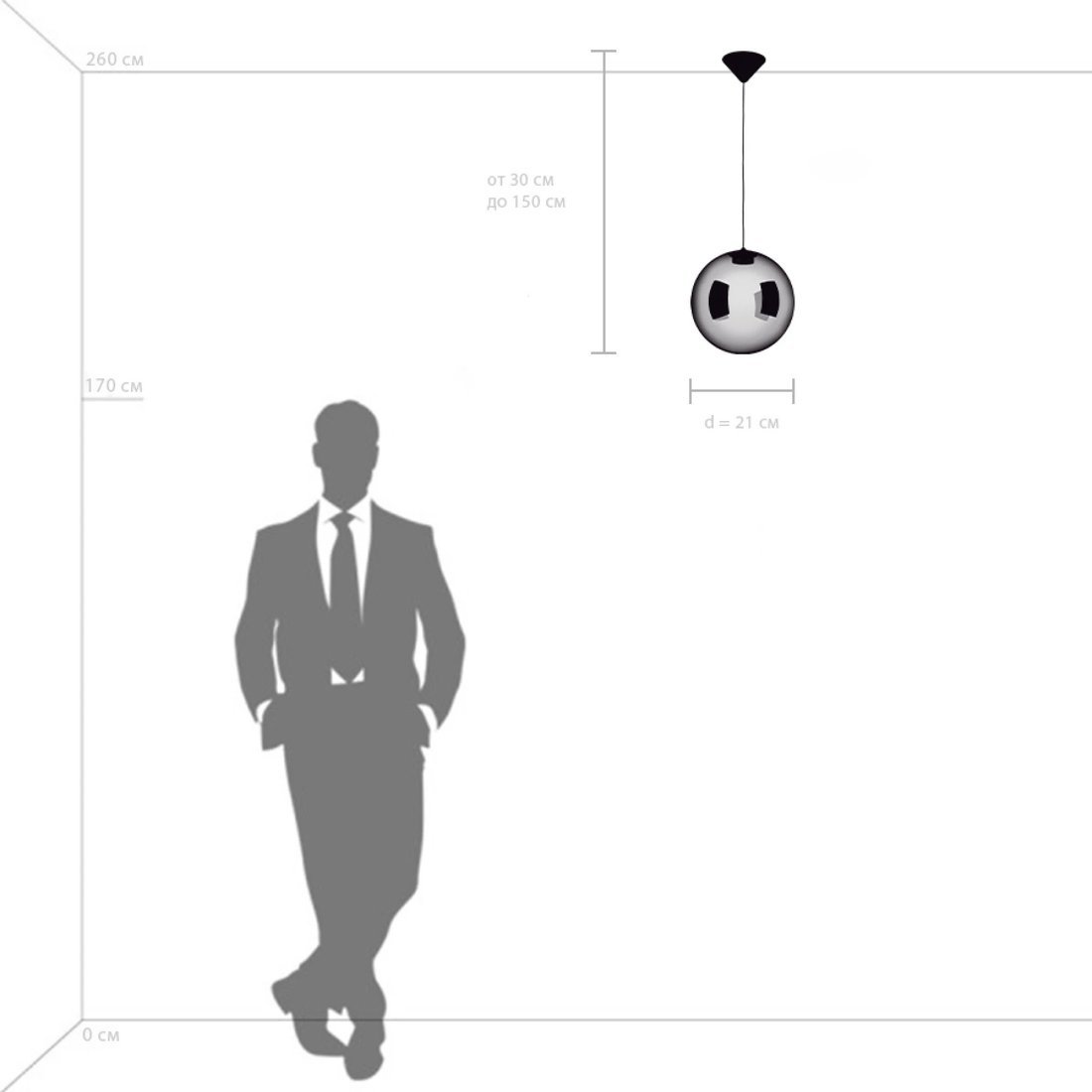 Подвесная люстра Lightstar Sferetta 801018 – фото товара