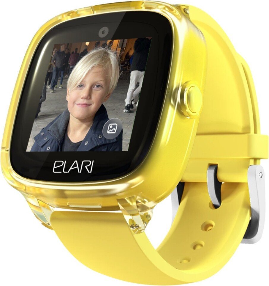 Детские умные часы Elari KidPhone Fresh 4G (желтый) – фото товара