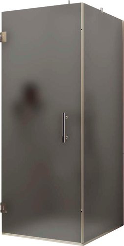 Душевой уголок MaybahGlass MGY-1307-4 (графит матовый стекло/хром глянцевый) - изображение в каталоге