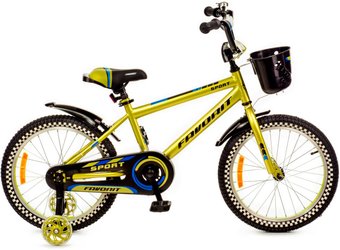 Детский велосипед Favorit Sport 20 SPT-Y20GN (лайм) – изображение в каталоге